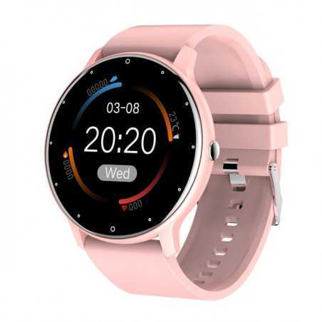 Smartwatch com tela redonda para android e ios