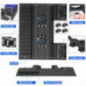 Base e suporte de carregamento para PS4, PS4 Slim e Pro