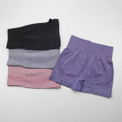 Leggings Shorts Push Up para Yoga Ginásio Modelo AB510